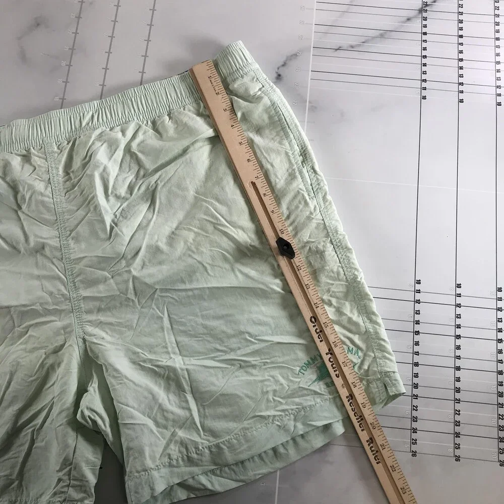 Tommy Bahama Swim Shorts Mens 2XL Green Nylon Mesh Lined Relax Trunks Drawstring